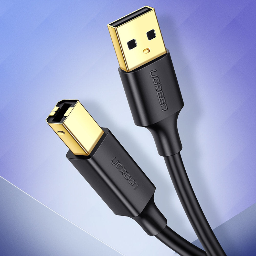 UGREEN USB cable Type B for male printer - USB 2.0 male 480Mbps 1m black – image 8