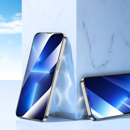 JOYROOM Hardened glass for iPhone 14 Plus for the whole screen with transparent frame Knight 2.5D TG – image 2