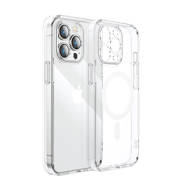 JOYROOM Magnetic iPhone 14 Plus case compatible with MagSafe transparent 14D