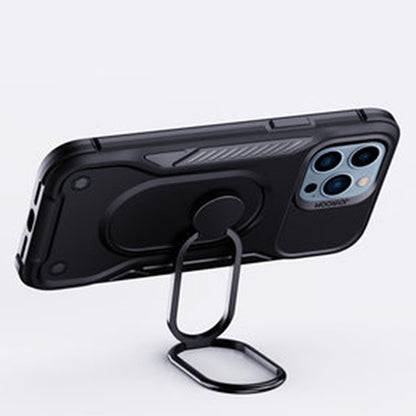 JOYROOM Case for iPhone 14 Pro armored cover with handle ring holder black – image 9