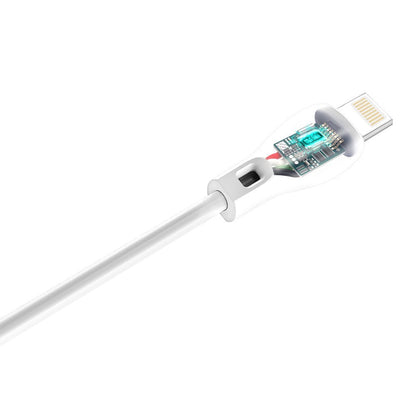 DUDAO Wire cable for iPhone USB - Lightning 2.4A 1m white – image 4
