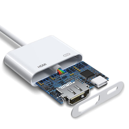 JOYROOM iPhone Lightning to HDMI FullHD + Lightning adapter, white – image 8
