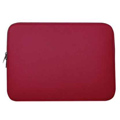 HURTEL Universal case, slip-on bag, for laptop, tablet 15.6'', red