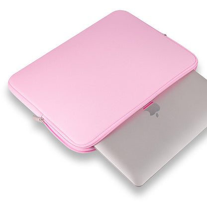 HURTEL Universal case, slip-on bag, for laptop, tablet 15.6'', pink – image 3