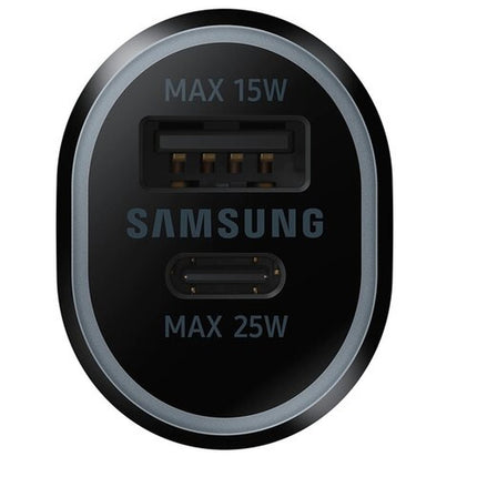 SAMSUNG Car charger for cigarette lighter socket 2x USB 25W, black – image 4