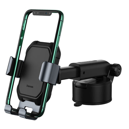 BASEUS Gravity telescopic car phone holder for windshield, dashboard, black – image 2