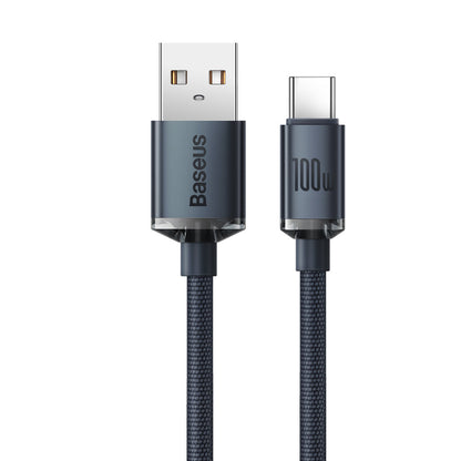 BASEUS USB - USB-C cable for fast charging and data transfer 100W 1.2m black – image 2