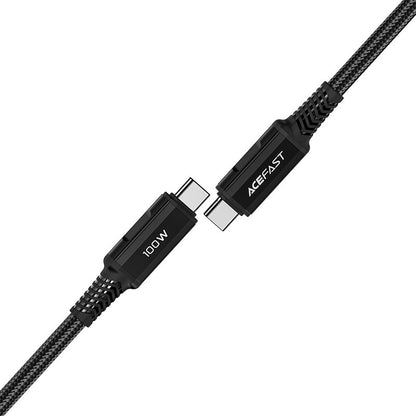 ACEFAST Braided cable USB-C 100W 20V 5A 2m black – image 3