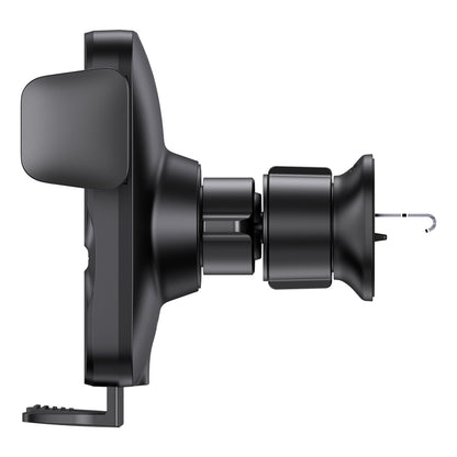 BASEUS Inductive car charger + Wisdom grille phone holder, black – image 8