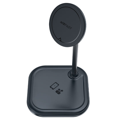 ACEFAST 2in1 Qi 15W wireless charger and stand for iPhone and Apple AirPods E6 black – image 4