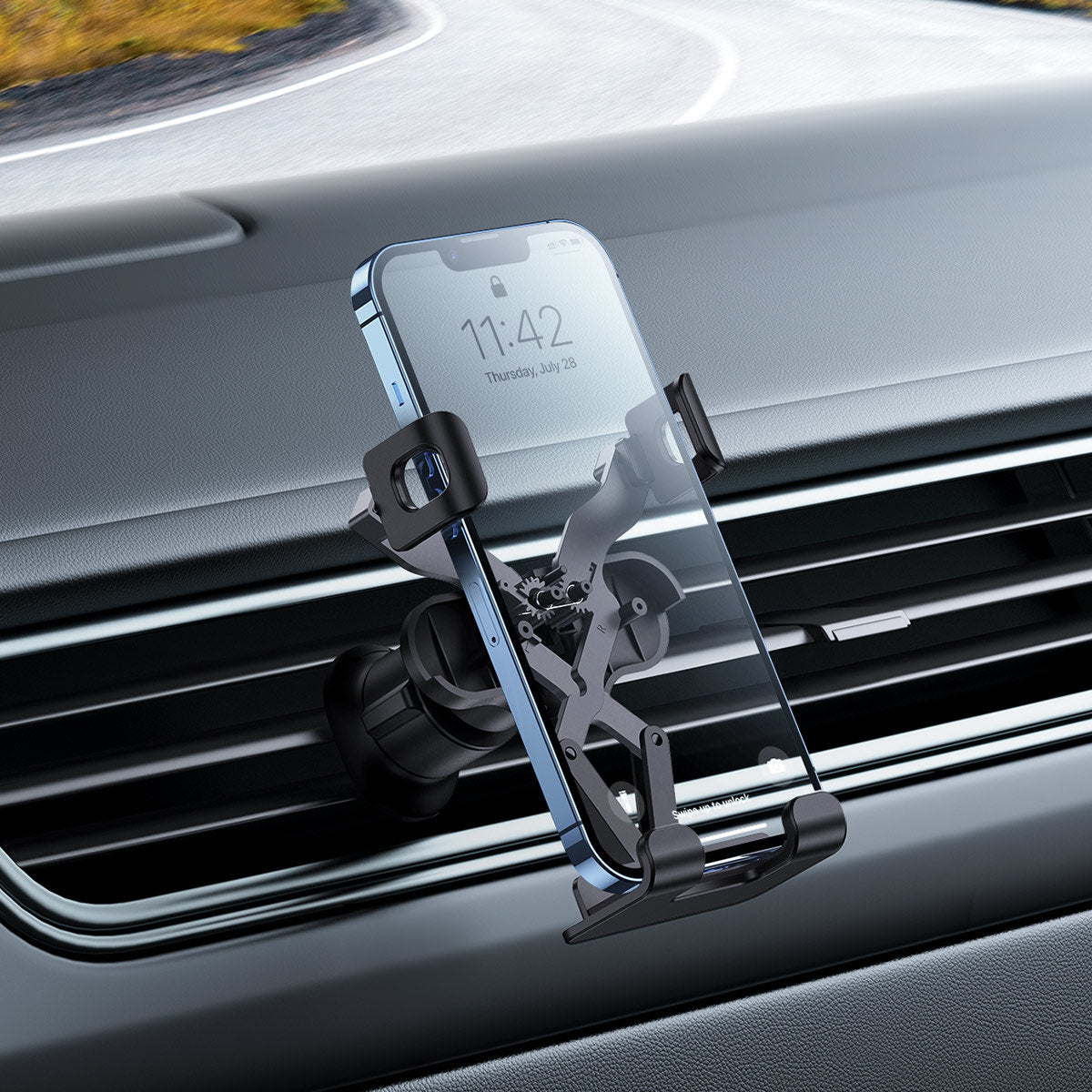 BASEUS Mobile Phone Stands – Gravity car phone holder for air – image 10