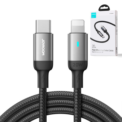 JOYROOM Cable for iPhone USB-C - Lightning A10 Series 20W 1.2m black – image 4