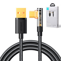 JOYROOM Angled USB-C cable for fast charging and data transfer 100W 1.2m black – image 22