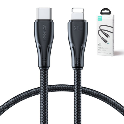 JOYROOM iPhone Surpass Series USB-C - Lightning cable 20W 1.2m black – image 4