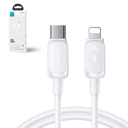 JOYROOM Cable for iPhone USB-C - Lightning 20W 1.2m white – image 2