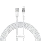 BASEUS Braided cable for iPhone Explorer Series USB - Lightning 2.4A 2m white