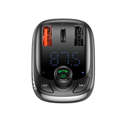 BASEUS 2in1 Bluetooth transmitter + charger for S-13 Overseas Edition car, black – image 5