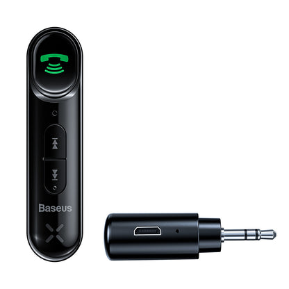 BASEUS Bluetooth AUX car transmitter mini jack 3.5 mm Overseas Edition black – image 4