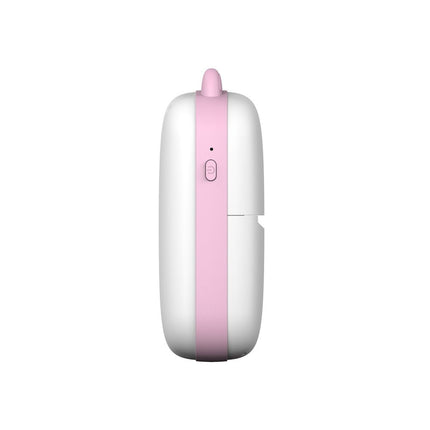 HURTEL Mini Cat thermal label printer cheat sheet from Bluetooth phone Fun Print pink – image 7