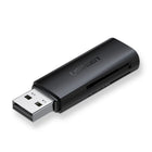 UGREEN SD TF memory card reader for computer USB 3.0 black