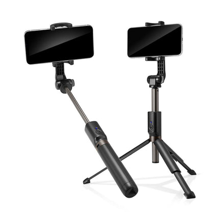 SPIGEN 2in1 Telescopic Selfie Stick with remote control and tripod, black phone stand – image 4