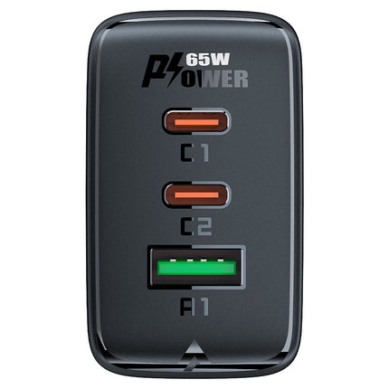 ACEFAST GaN fast charger 2x USB-C USB-A PPS PD QC4+ 65W black – image 4