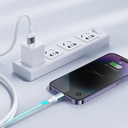JOYROOM Cable for iPhone A10 Series USB - Lightning 2.4A 1.2m white – image 3