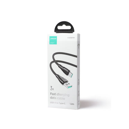 JOYROOM Surpass Series USB - USB-C cable for fast charging 3A 1.2m black – image 5