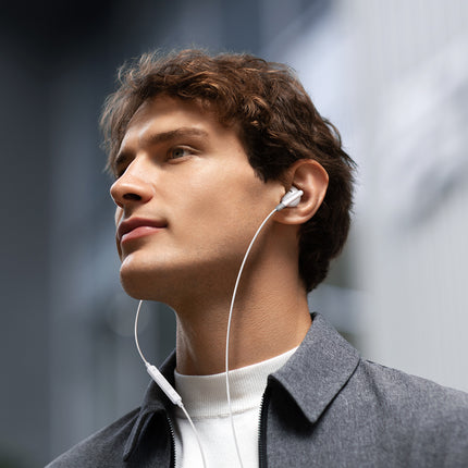 JOYROOM Wired in-ear headphones with 3.5mm mini jack with white remote control – image 7