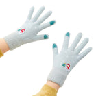HURTEL Women's warm winter touchscreen gloves, green