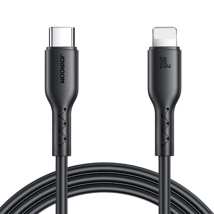JOYROOM Cable for iPhone Flash-Charge Series USB-C - Lightning 30W 1m black
