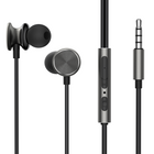 JOYROOM HiFi Wired Series JR-EW03 dark gray in-ear headphones with strong bass