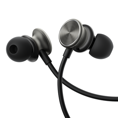 JOYROOM HiFi Wired Series JR-EW03 dark gray in-ear headphones with strong bass – image 2