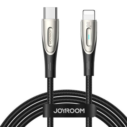 JOYROOM Cable for iPhone Star-Light Series USB-C - Lightning 30W 1.2m black