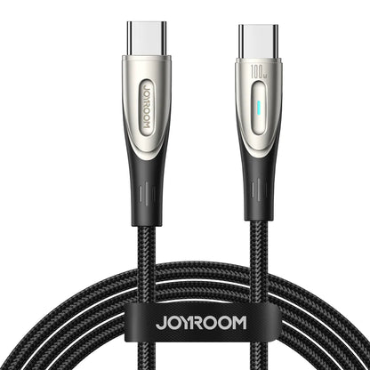 JOYROOM Pioneer Series USB-A - USB-C braided cable 100W 1.2m black – image 11