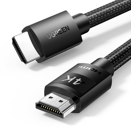 UGREEN HDMI 2.0 4K audio video cable, durable, braided, 1 m, black