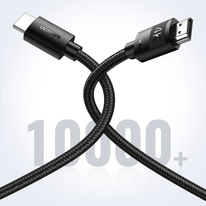UGREEN HDMI 2.0 4K audio video cable, durable, braided, 1 m, black – image 6