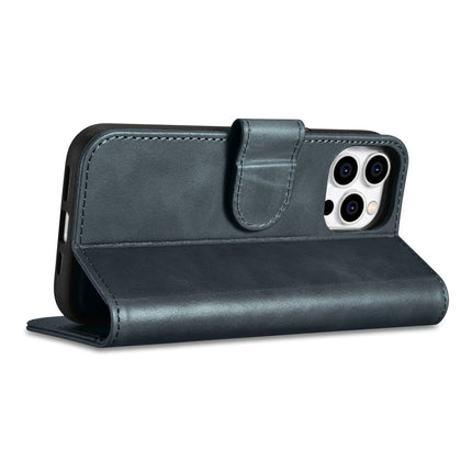 ICARER 2in1 Leather Flip Cover iPhone 14 Pro Max Anti-RFID Oil Wax Wallet Case Blue – image 9