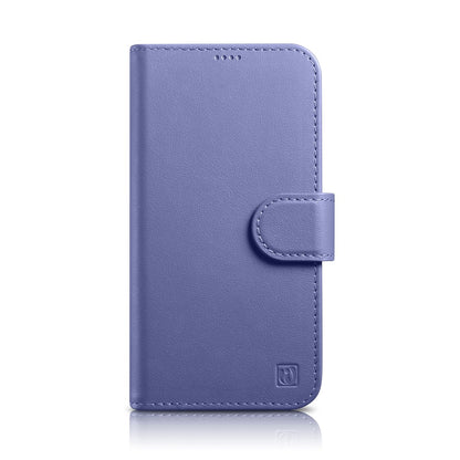 ICARER 2in1 Leather Flip Cover iPhone 14 Plus Anti-RFID Wallet Case Light Purple – image 2