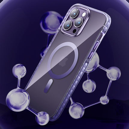 KINGXBAR Magnetic case for iPhone 14 Plus MagSafe PQY Ice Crystal Series gray – image 3