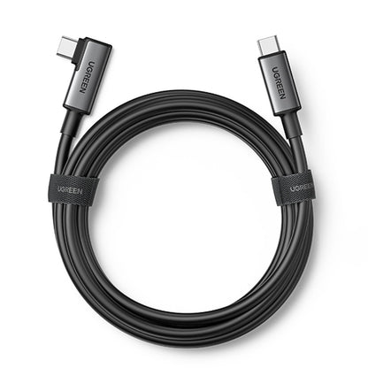 UGREEN Angled USB-C cable with support for Oculus Quest 2 VR goggles 60W 5m black