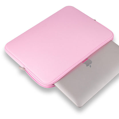 HURTEL Universal case with slip-on bag for a 14" laptop tablet, pink – image 3