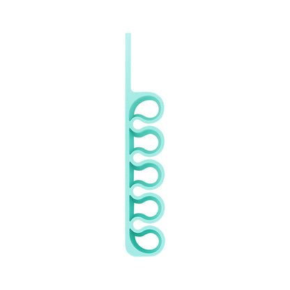 HURTEL Silicone office organizer for pen cables, mint