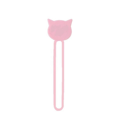 HURTEL Silicone cable organizer reel, pink