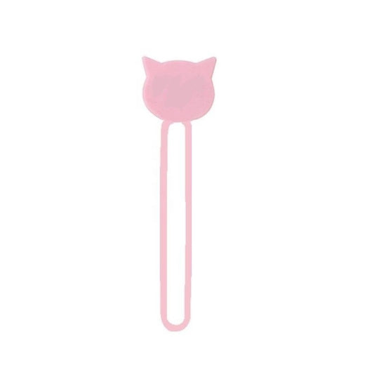 HURTEL Silicone cable organizer reel, pink