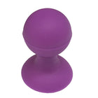 HURTEL Silicone phone holder with suction cup and round head, purple