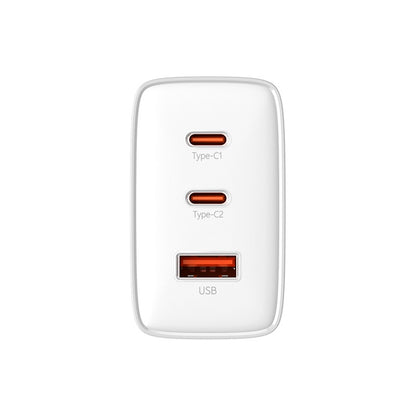 BASEUS GaN Cube Pro 65W 2x USB-C USB-A network charger, white – image 3