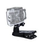 HURTEL A holder with a clip for mounting a GoPro sports camera