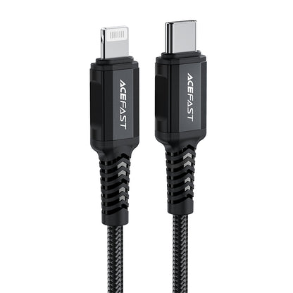 ACEFAST MFI cable for iPhone USB-C - Lightning 30W 3A 1.8m black – image 8