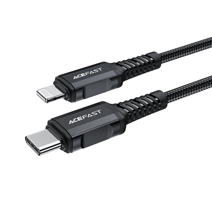 ACEFAST MFI cable for iPhone USB-C - Lightning 30W 3A 1.8m black – image 9